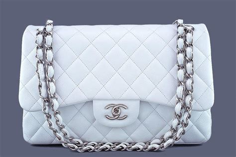 chanel white flap chain bag|Chanel flap bag price.